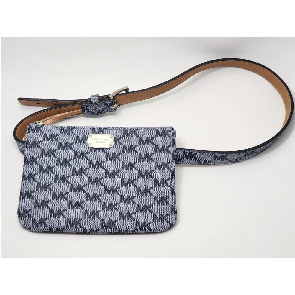Michael Kors Waist Belt Bag Fanny Pack Grey READ DESCRIPTION